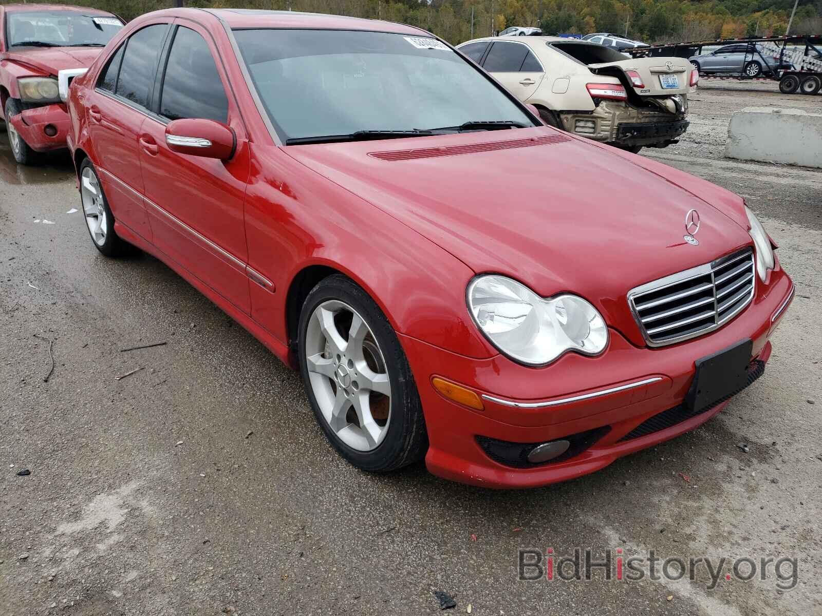 Photo WDBRF52H87F936072 - MERCEDES-BENZ C-CLASS 2007