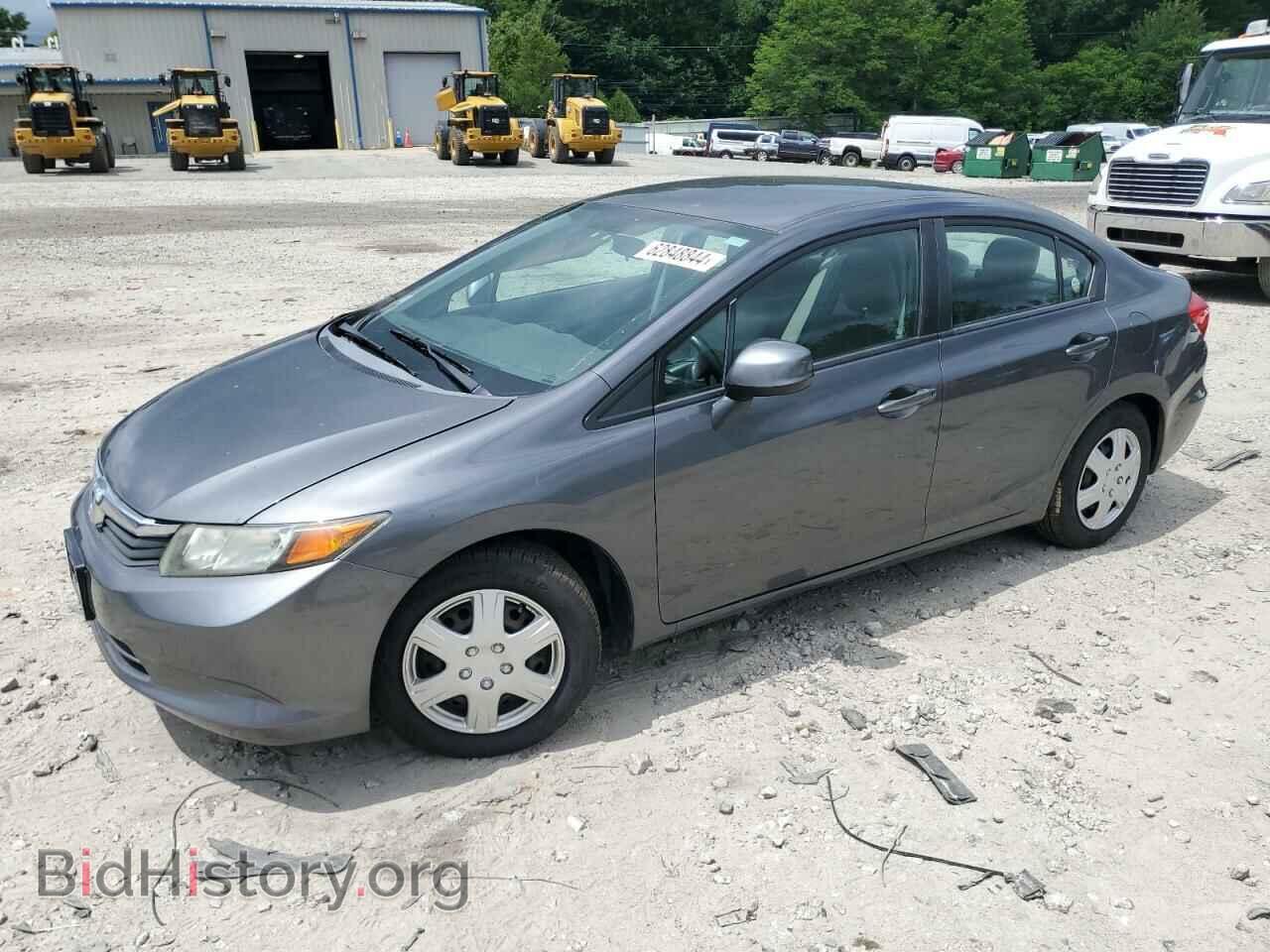 Фотография 2HGFB2F56CH557385 - HONDA CIVIC 2012