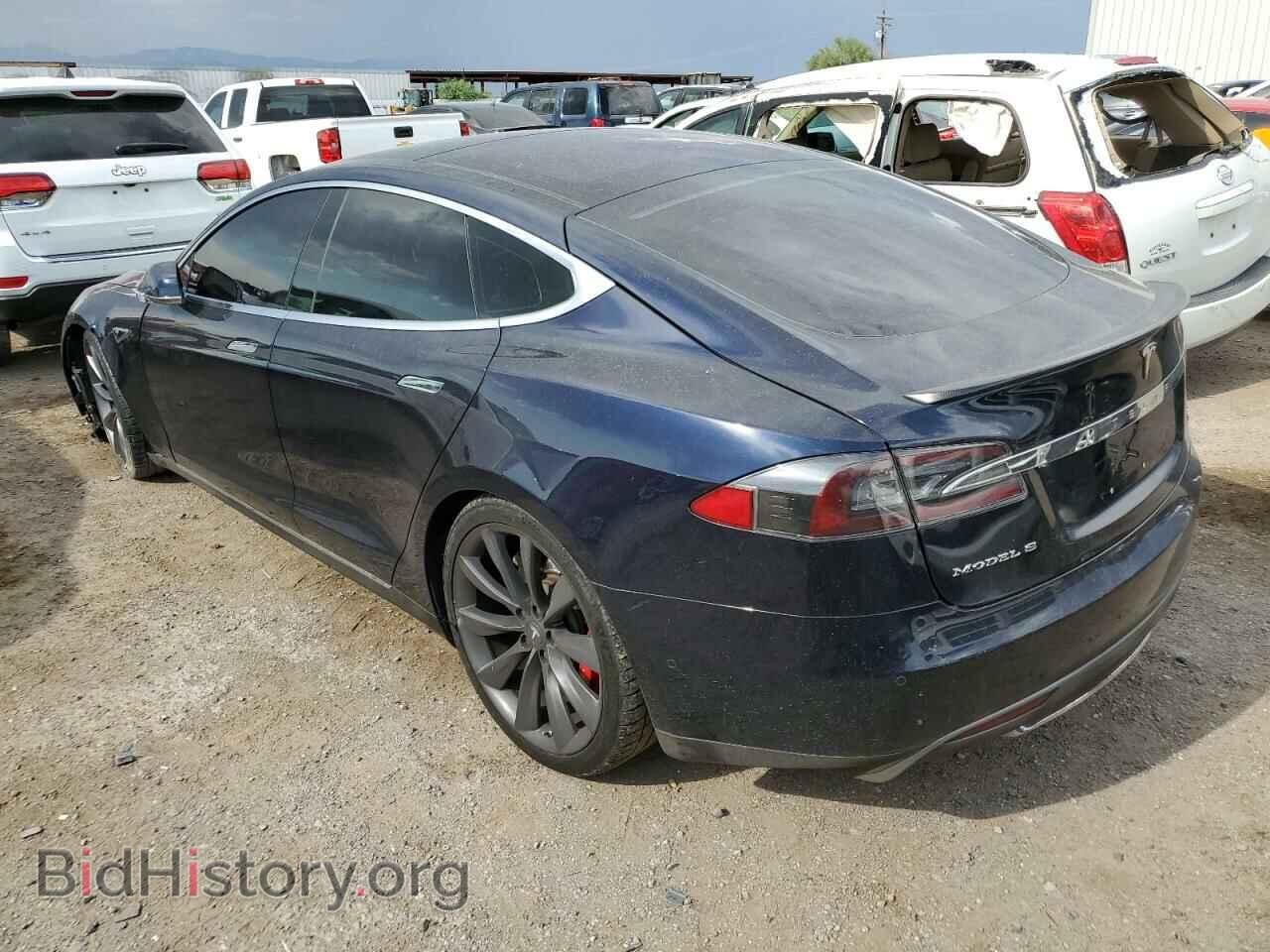 2014 TESLA MODEL S - VIN: 5YJSA1H20EFP63582 - Фото 2