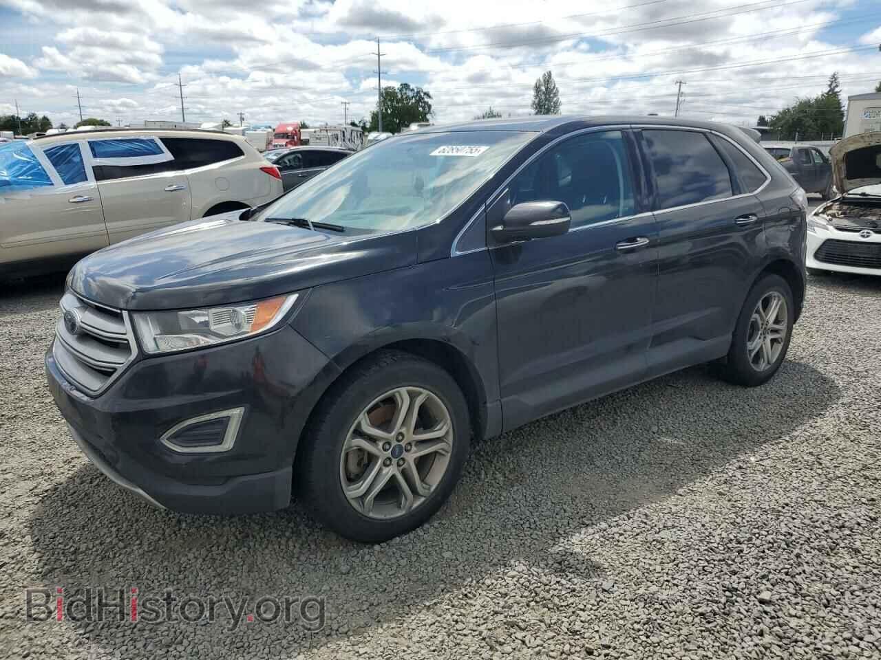 Photo 2FMTK4K92FBB21772 - FORD EDGE 2015