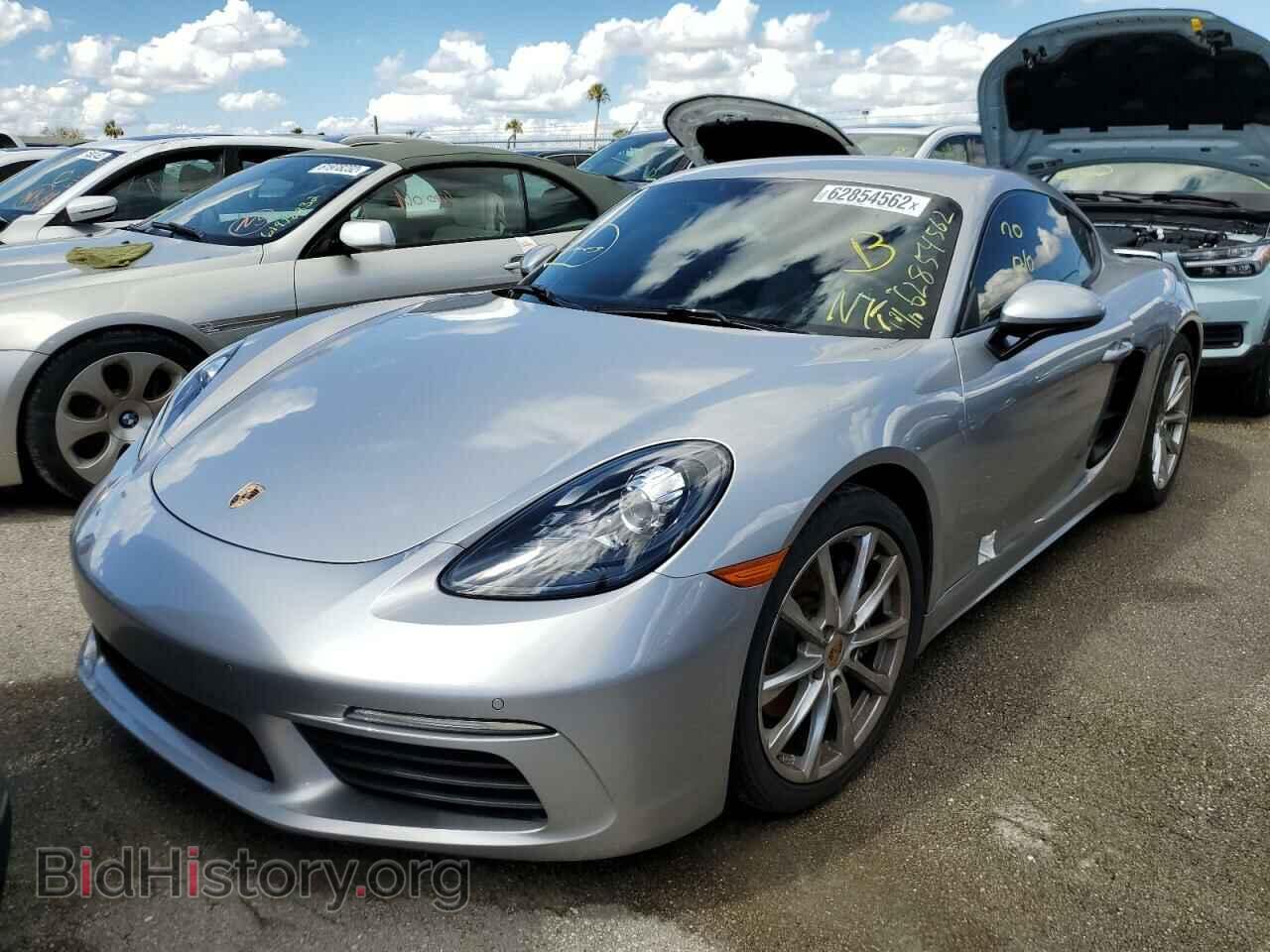 2018 PORSCHE CAYMAN - VIN: WP0AA2A85JK261762 - Фото 2
