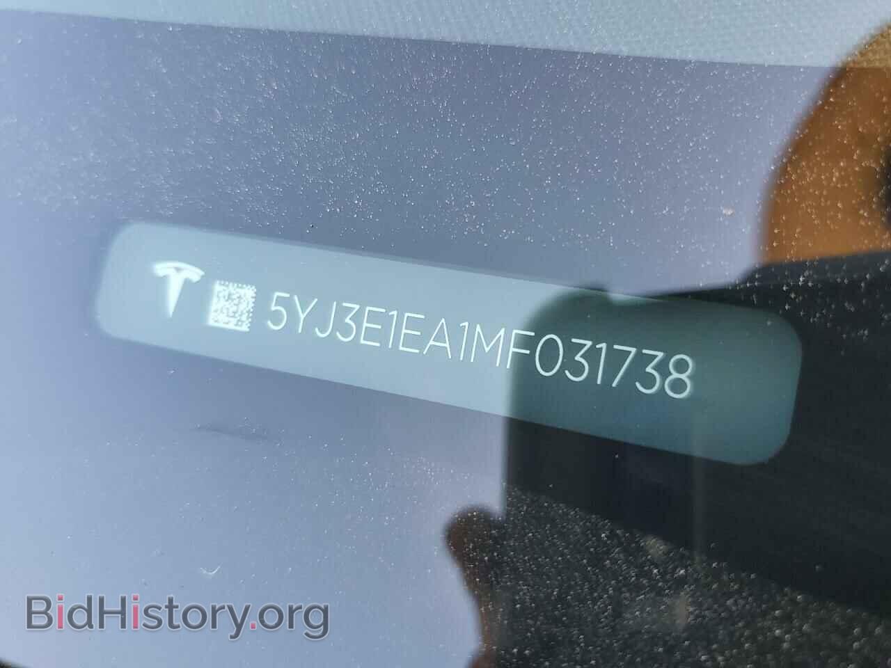 2021 TESLA MODEL 3 - VIN: 5YJ3E1EA1MF031738 - Photo 9