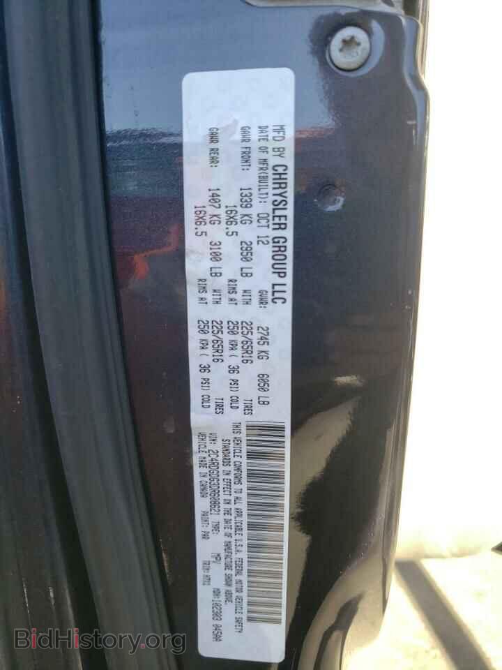2013 DODGE CARAVAN - VIN: 2C4RDGDG3DR608621 - Photo 10