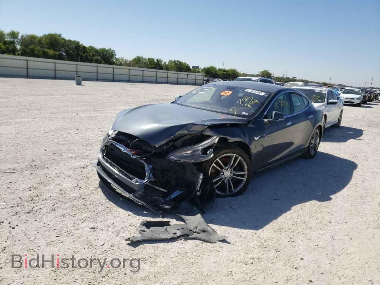 2013 TESLA MODEL S - VIN: 5YJSA1DN1DFP05804 - Photo 2