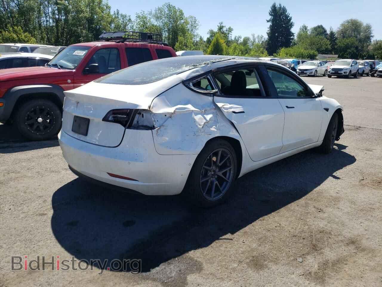 2021 TESLA MODEL 3 - VIN: 5YJ3E1EA0MF017703 - Фото 3