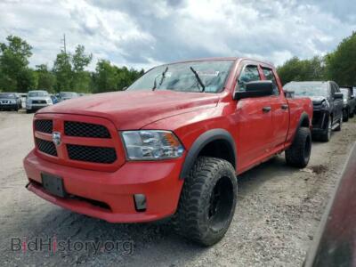 2013 RAM 1500 ST, red — VIN 1C6RR7FT2DS551216, Copart