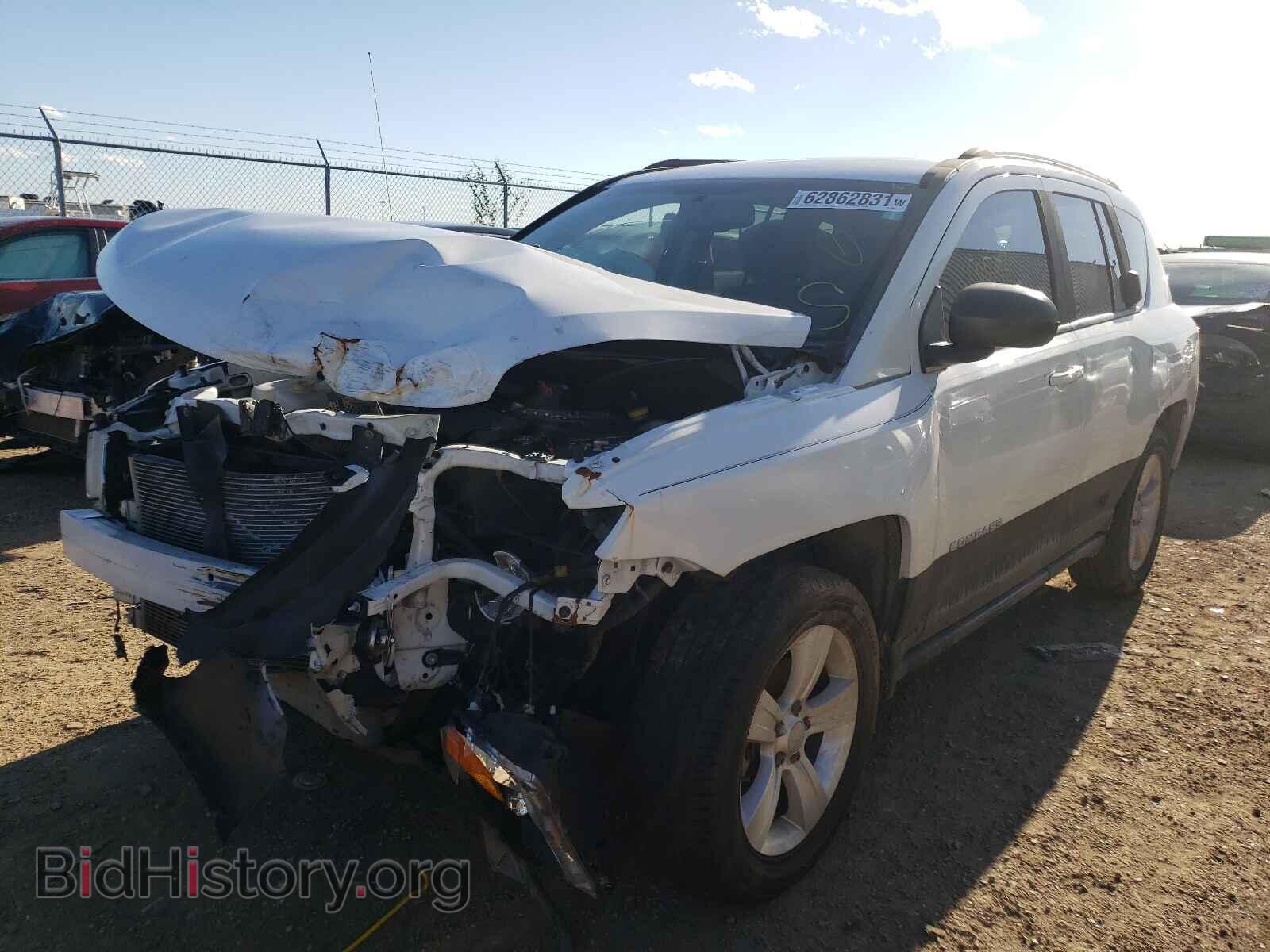 2016 JEEP COMPASS - VIN: 1C4NJCBA7GD518863 - Фото 2