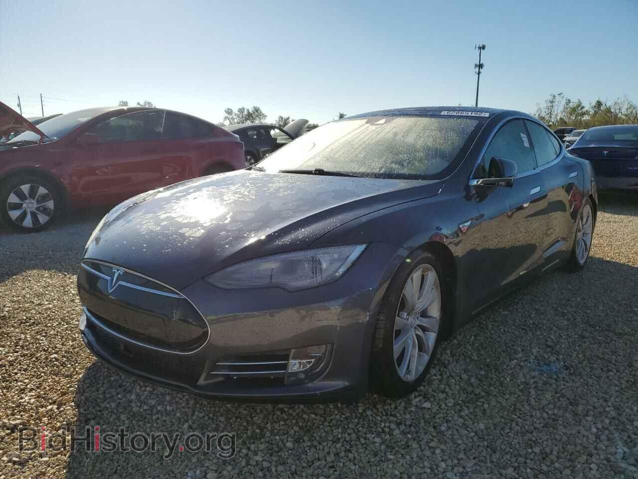 2015 TESLA MODEL S - VIN: 5YJSA1E25FF110235 - Photo 2