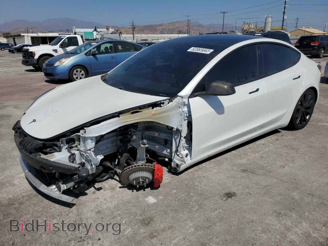 Photo 5YJ3E1EC2LF736239 - TESLA MODEL 3 2020