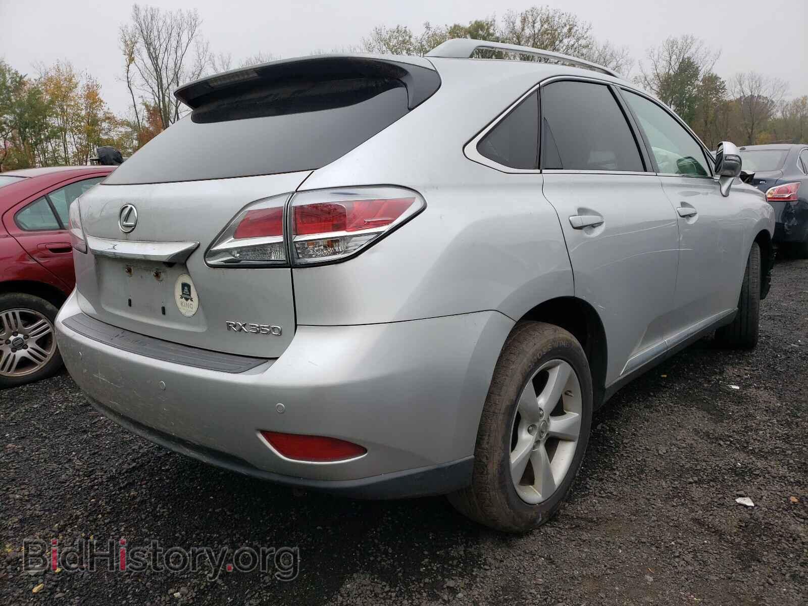 2013 LEXUS RX350 - VIN: 2T2BK1BA2DC201534 - Фото 4