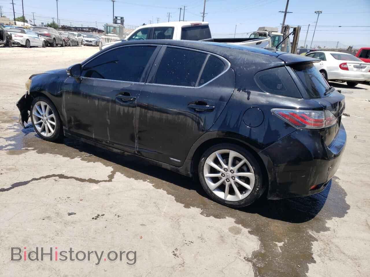 2012 LEXUS CT 200 - VIN: JTHKD5BH4C2117066 - Фото 2