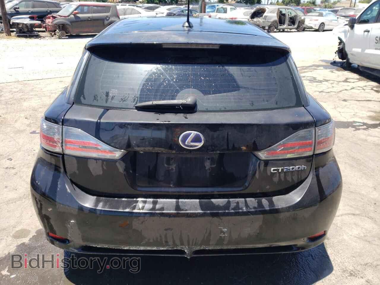 2012 LEXUS CT 200 - VIN: JTHKD5BH4C2117066 - Фото 6