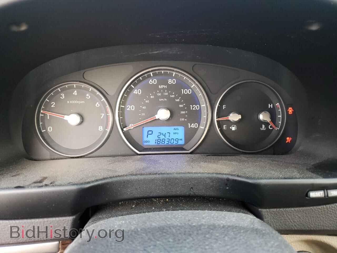 2010 HYUNDAI SANTA FE - VIN: 5NMSGDAB8AH349033 - Фото 9
