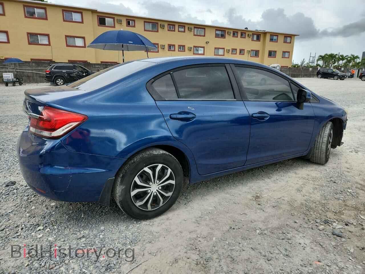 2013 HONDA CIVIC - VIN: 19XFB2F57DE031732 - Фото 3