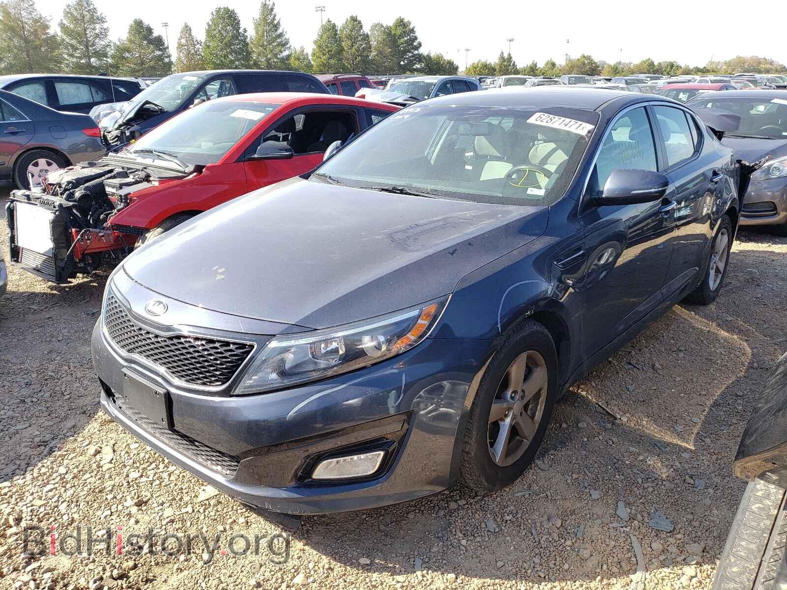 2015 KIA OPTIMA - VIN: KNAGM4A74F5597555 - Фото 2