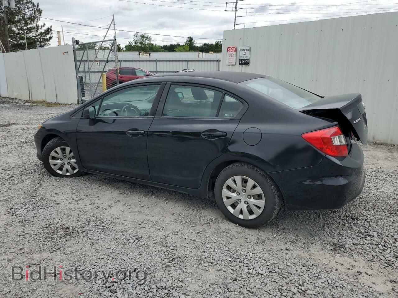 2012 HONDA CIVIC - VIN: 2HGFB2F51CH594344 - Фото 2