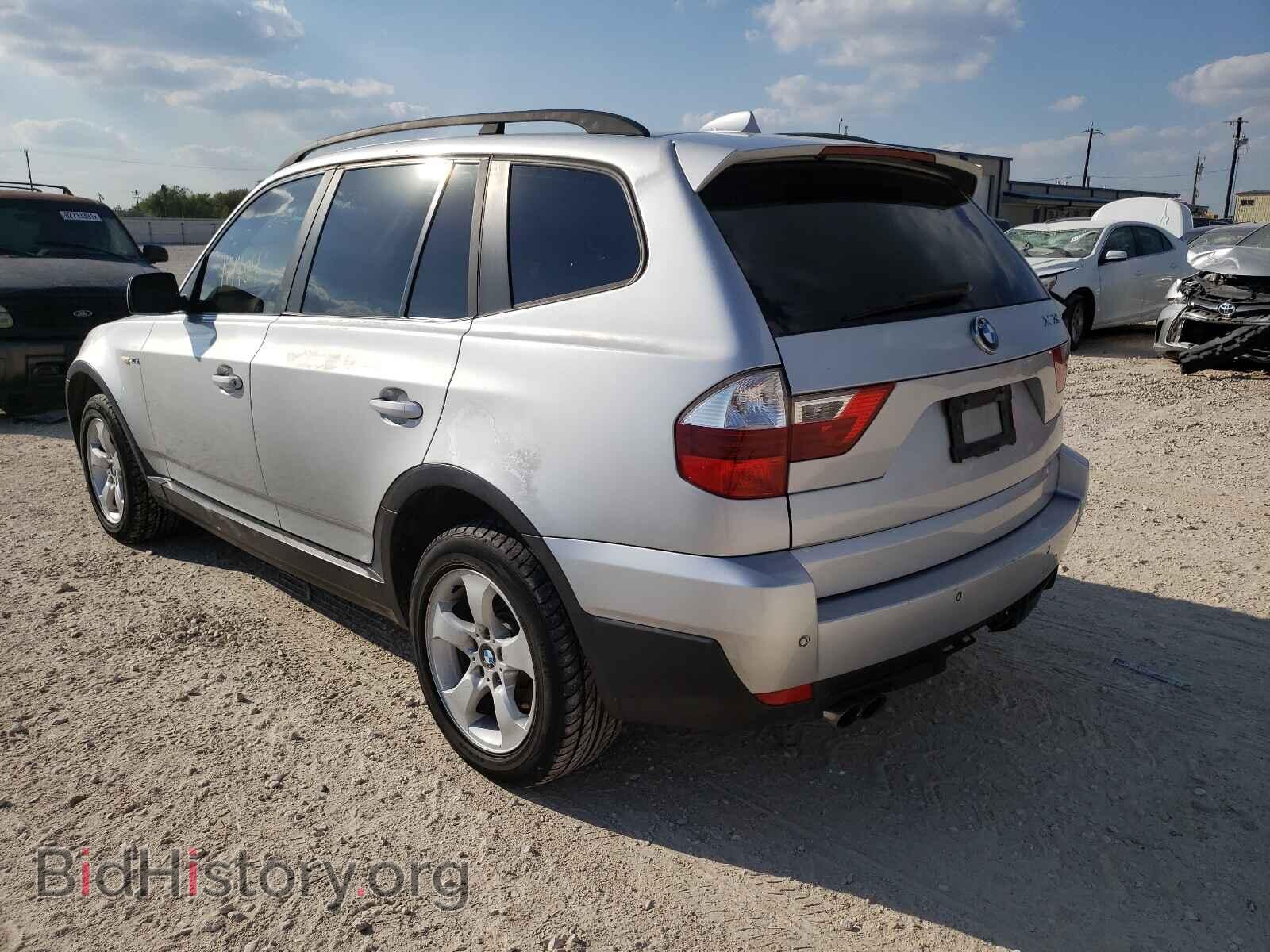 2007 BMW X3 - VIN: WBXPC93487WF23434 - Фото 3