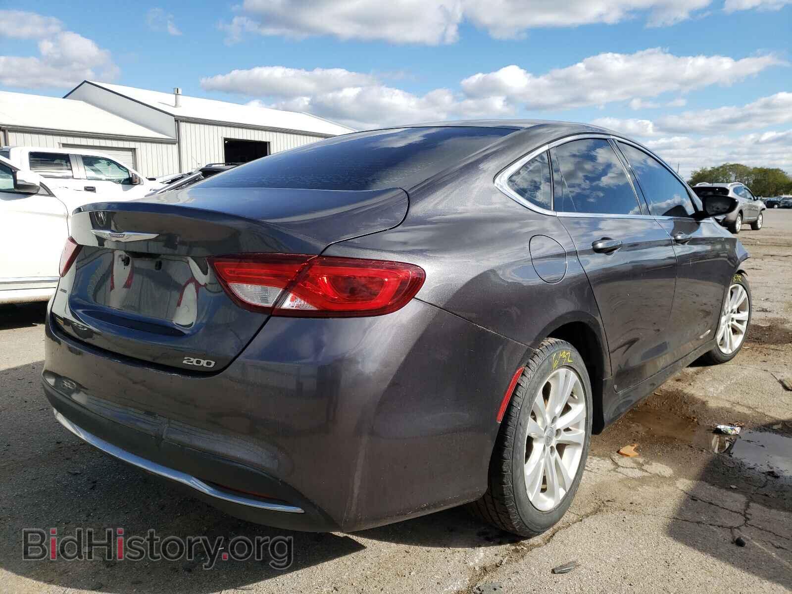 2016 CHRYSLER 200 - VIN: 1C3CCCAB5GN158776 - Фото 4