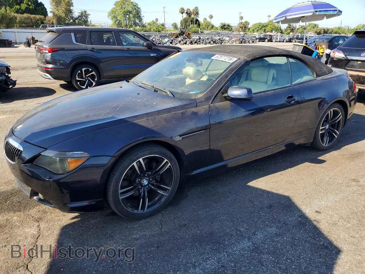 Photo WBAEK13496CN76758 - BMW 6 SERIES 2006