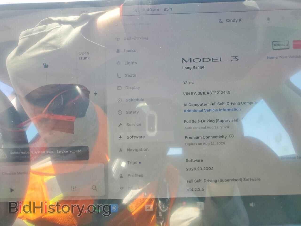 2026 TESLA MODEL 3 - VIN: 5YJ3E1EA3TF212449 - Photo 9