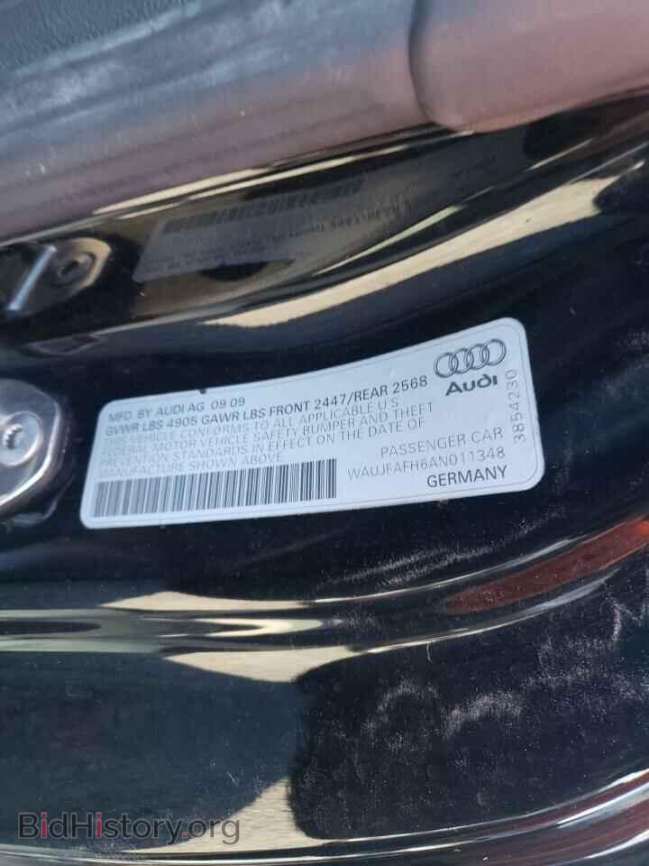 2010 AUDI A5 - VIN: WAUJFAFH6AN011348 - Фото 10