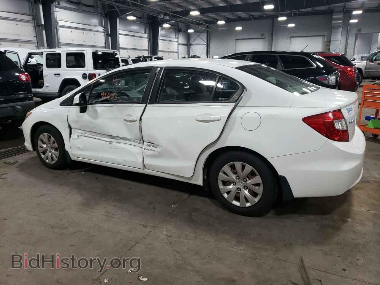 2012 HONDA CIVIC - VIN: 19XFB2F54CE003692 - Фото 2