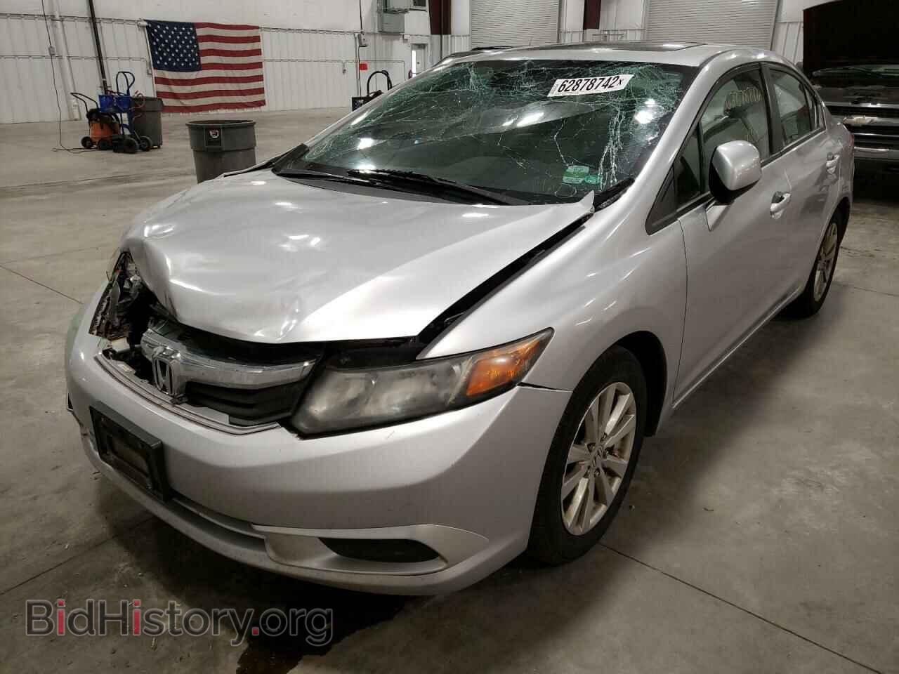2012 HONDA CIVIC - VIN: 19XFB2F92CE028951 - Фото 2