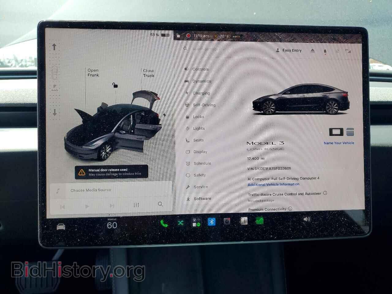2025 TESLA MODEL 3 - VIN: 5YJ3E1EA7SF033801 - Photo 9