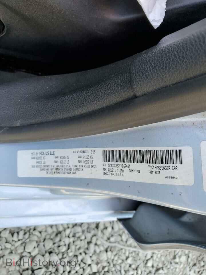 2015 CHRYSLER 200 - VIN: 1C3CCCAB7FN667461 - Фото 12