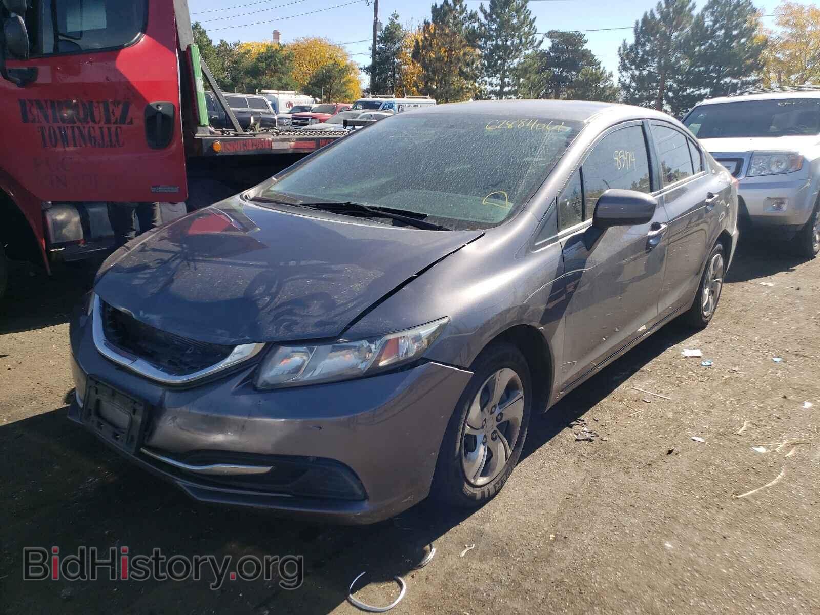 2014 HONDA CIVIC - VIN: 19XFB2F52EE072156 - Фото 2