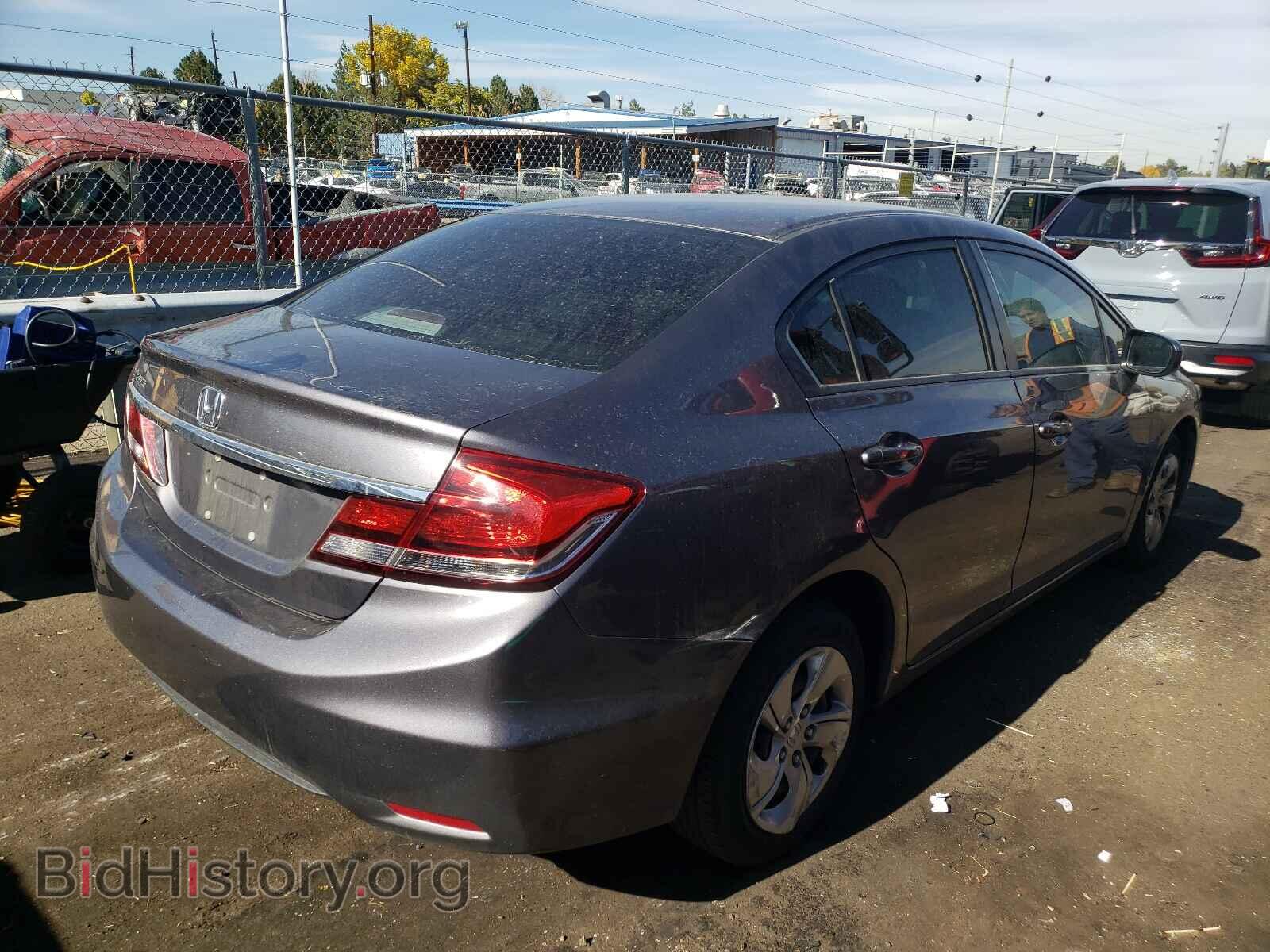 2014 HONDA CIVIC - VIN: 19XFB2F52EE072156 - Фото 4