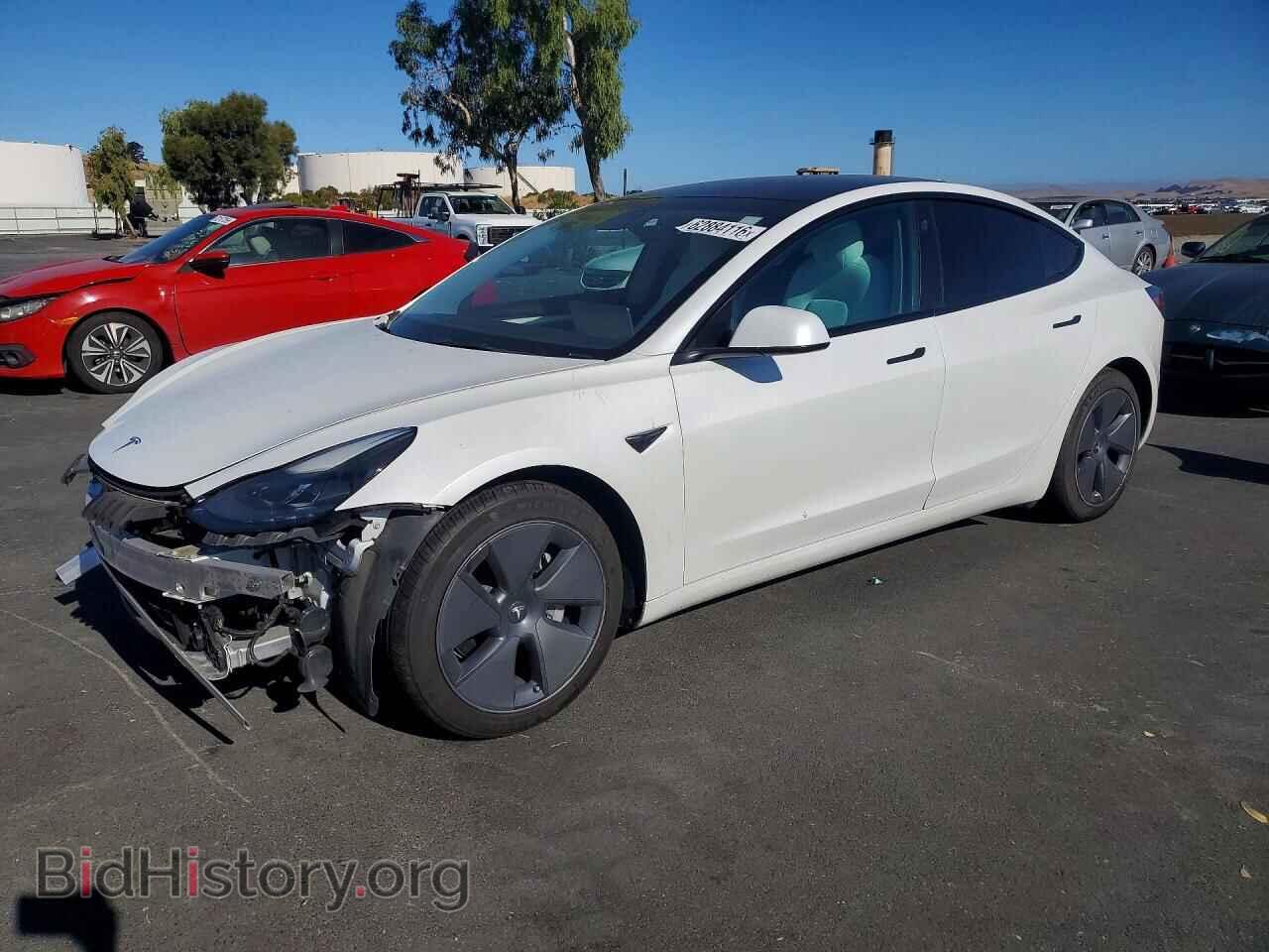 Photo 5YJ3E1EA2MF096694 - TESLA MODEL 3 2021