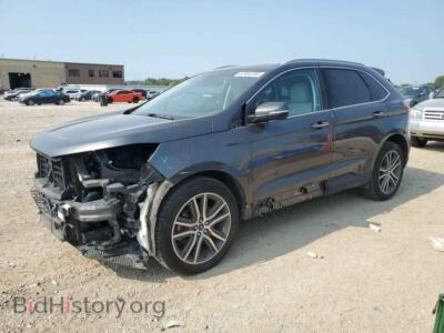 2020 Ford EDGE Titanium, серый — VIN 2FMPK4K96LBA31926, Copart