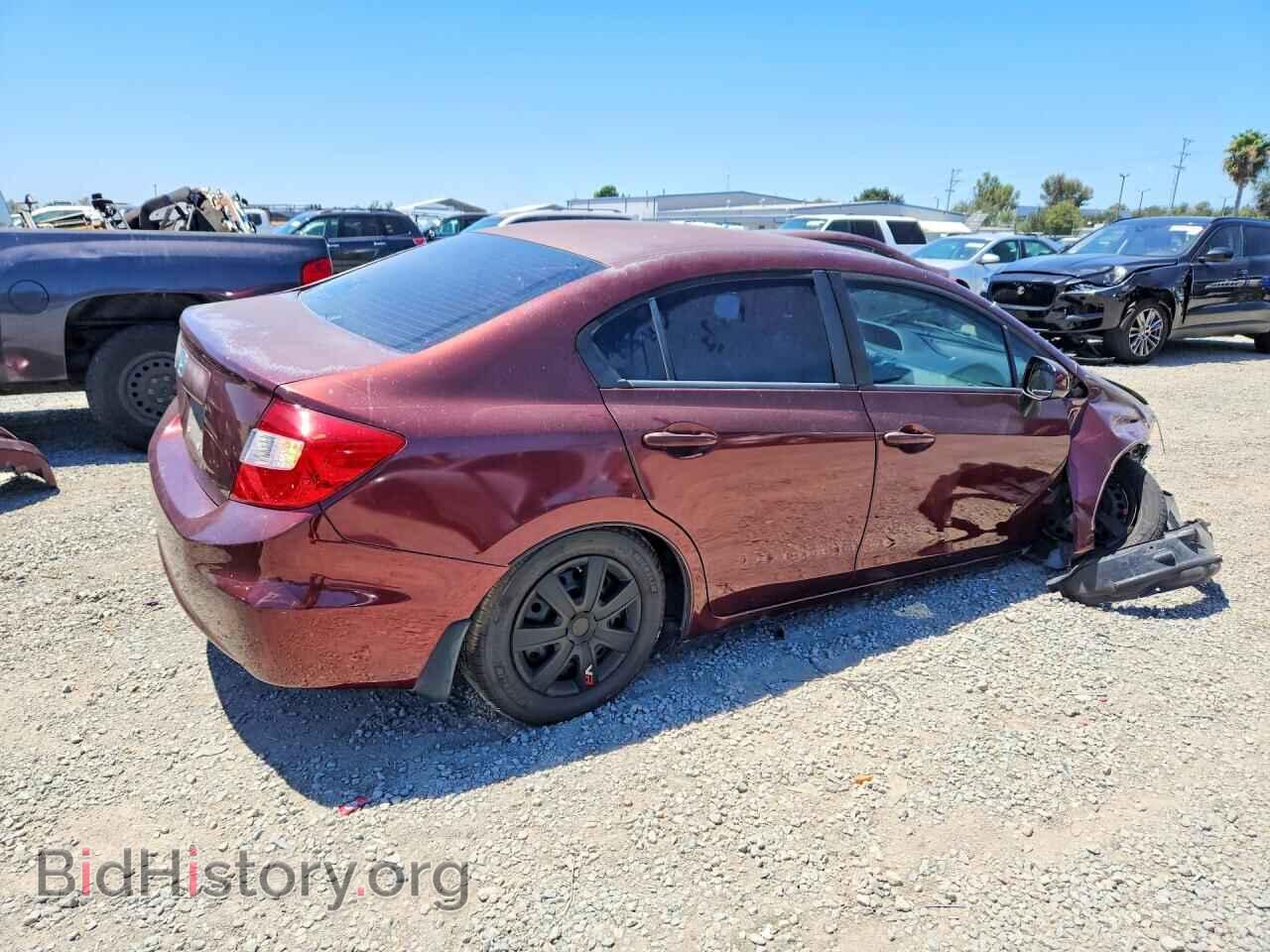 2012 HONDA CIVIC - VIN: JHMFB2F56CS005312 - Photo 3
