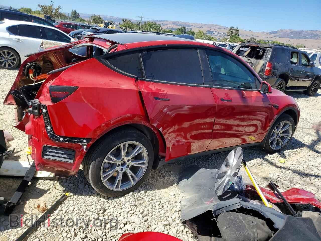 2022 TESLA MODEL Y - VIN: 7SAYGDEE2NF541766 - Photo 3