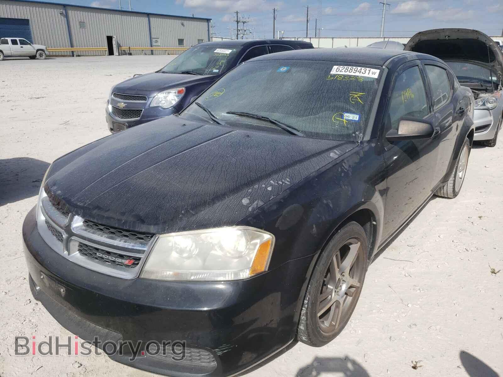 2013 DODGE AVENGER - VIN: 1C3CDZABXDN518328 - Фото 2