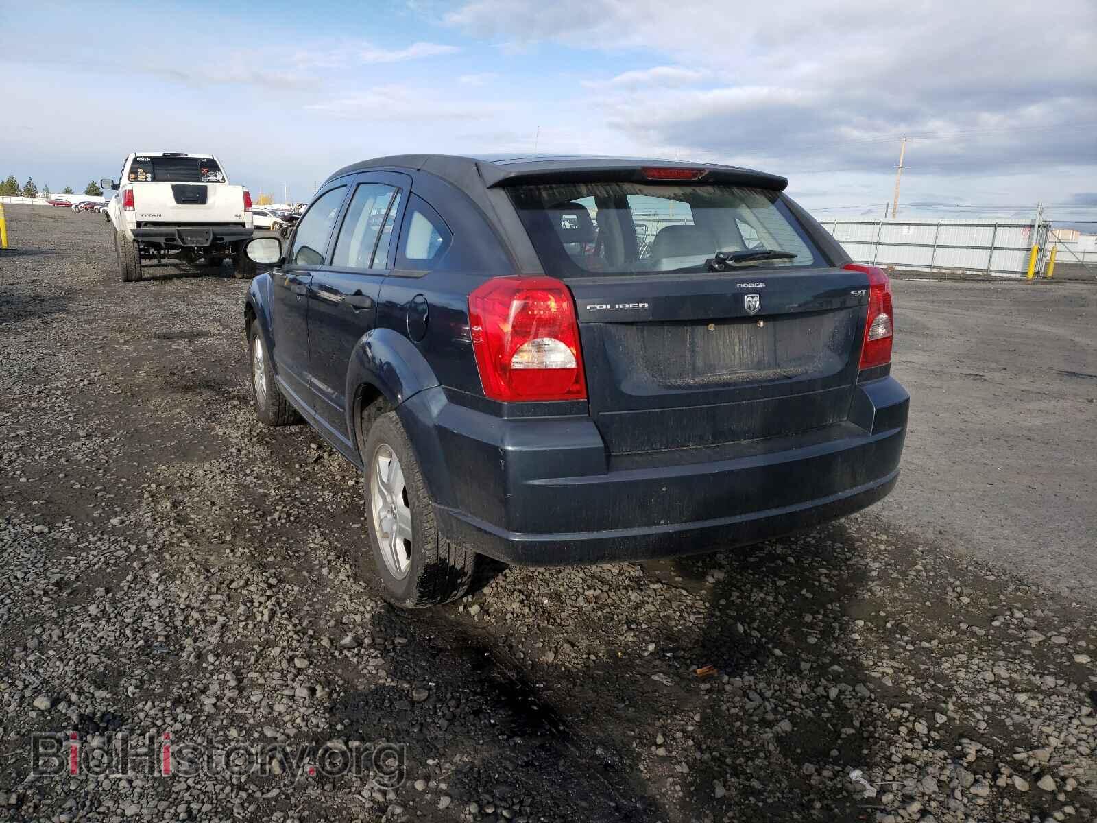 2007 DODGE CALIBER - VIN: 1B3HB48B37D543776 - Фото 3