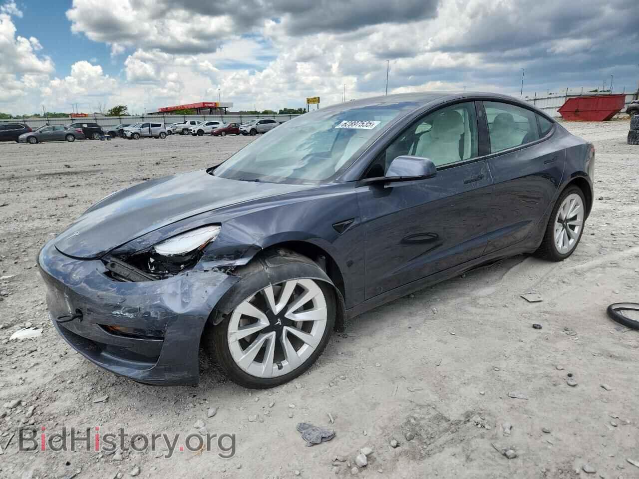 Фотография 5YJ3E1EA1NF303352 - TESLA MODEL 3 2022