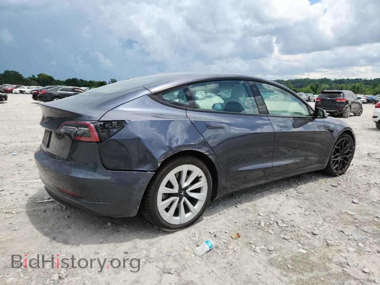 2022 TESLA MODEL 3 - VIN: 5YJ3E1EA1NF303352 - Фото 3