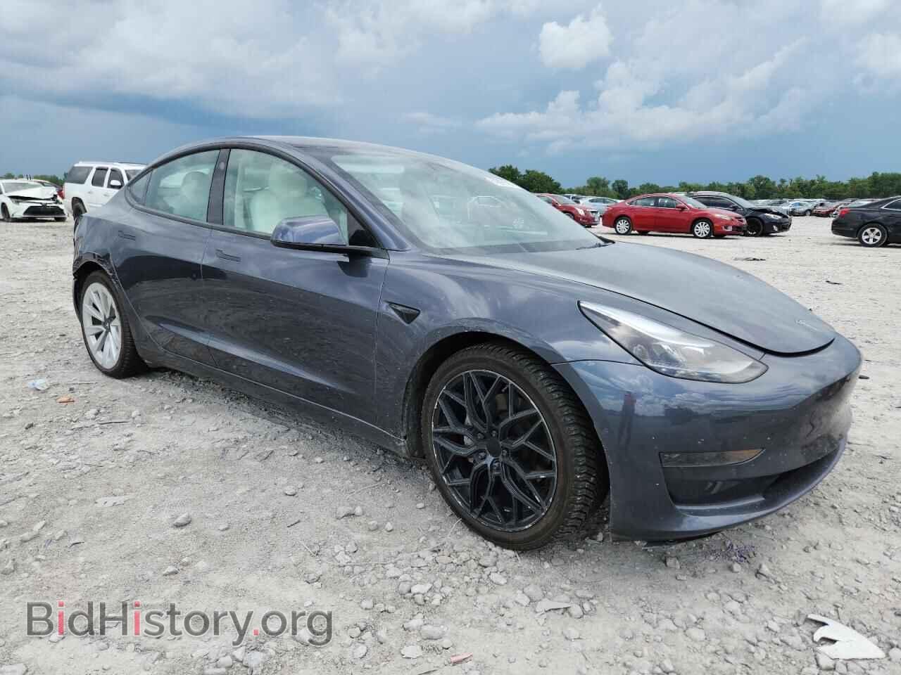 2022 TESLA MODEL 3 - VIN: 5YJ3E1EA1NF303352 - Фото 4