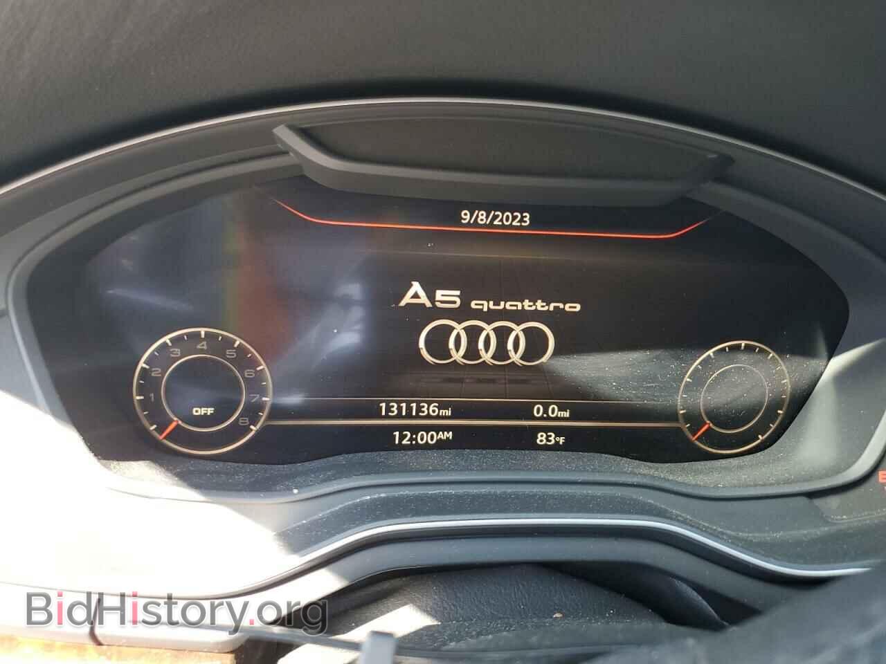 2018 AUDI A5 - VIN: WAUBNCF5XJA006430 - Фото 9