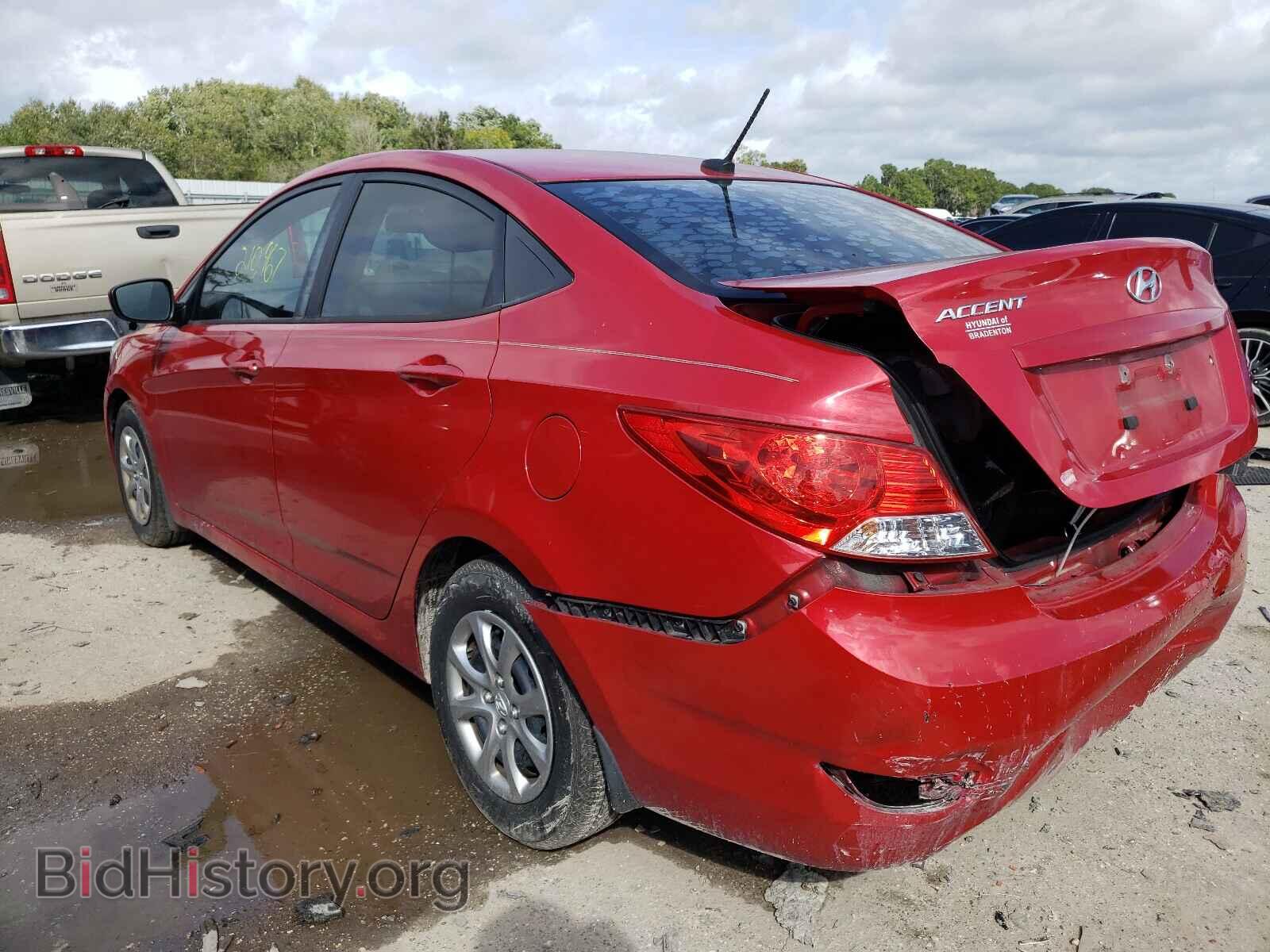 2013 HYUNDAI ACCENT - VIN: KMHCT4AE1DU574963 - Фото 3