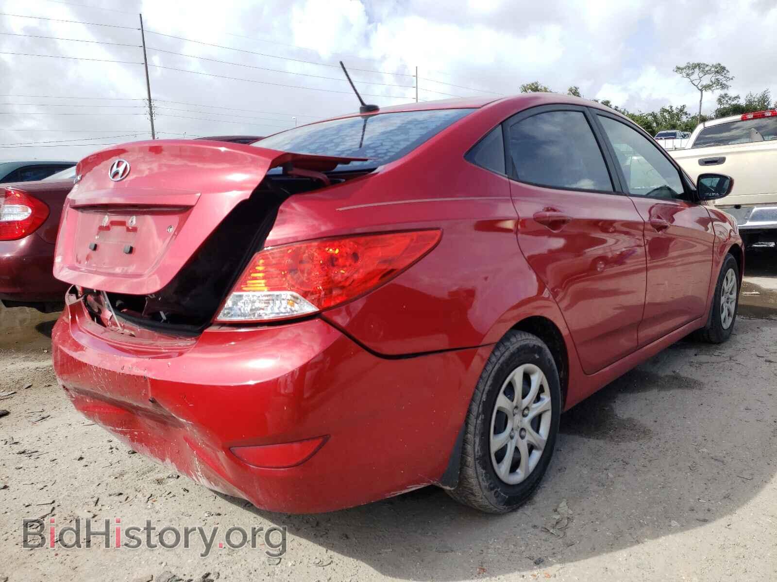 2013 HYUNDAI ACCENT - VIN: KMHCT4AE1DU574963 - Фото 4