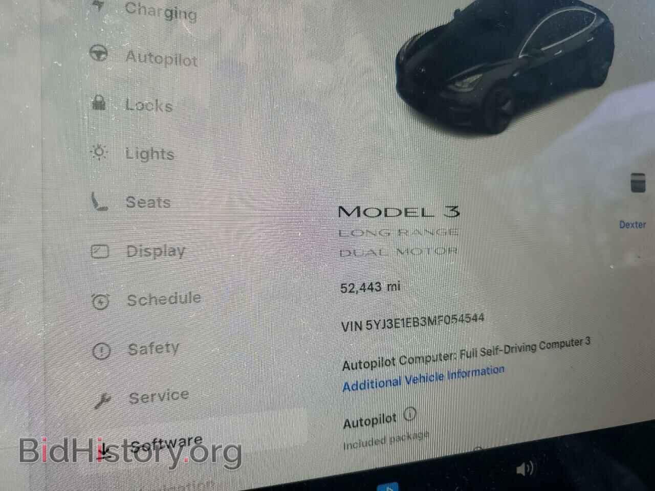 2021 TESLA MODEL 3 - VIN: 5YJ3E1EB3MF054544 - Фото 9