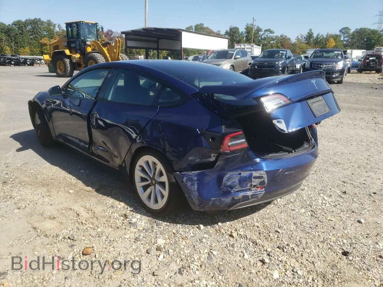 2022 TESLA MODEL 3 - VIN: 5YJ3E1EA3NF189032 - Фото 3