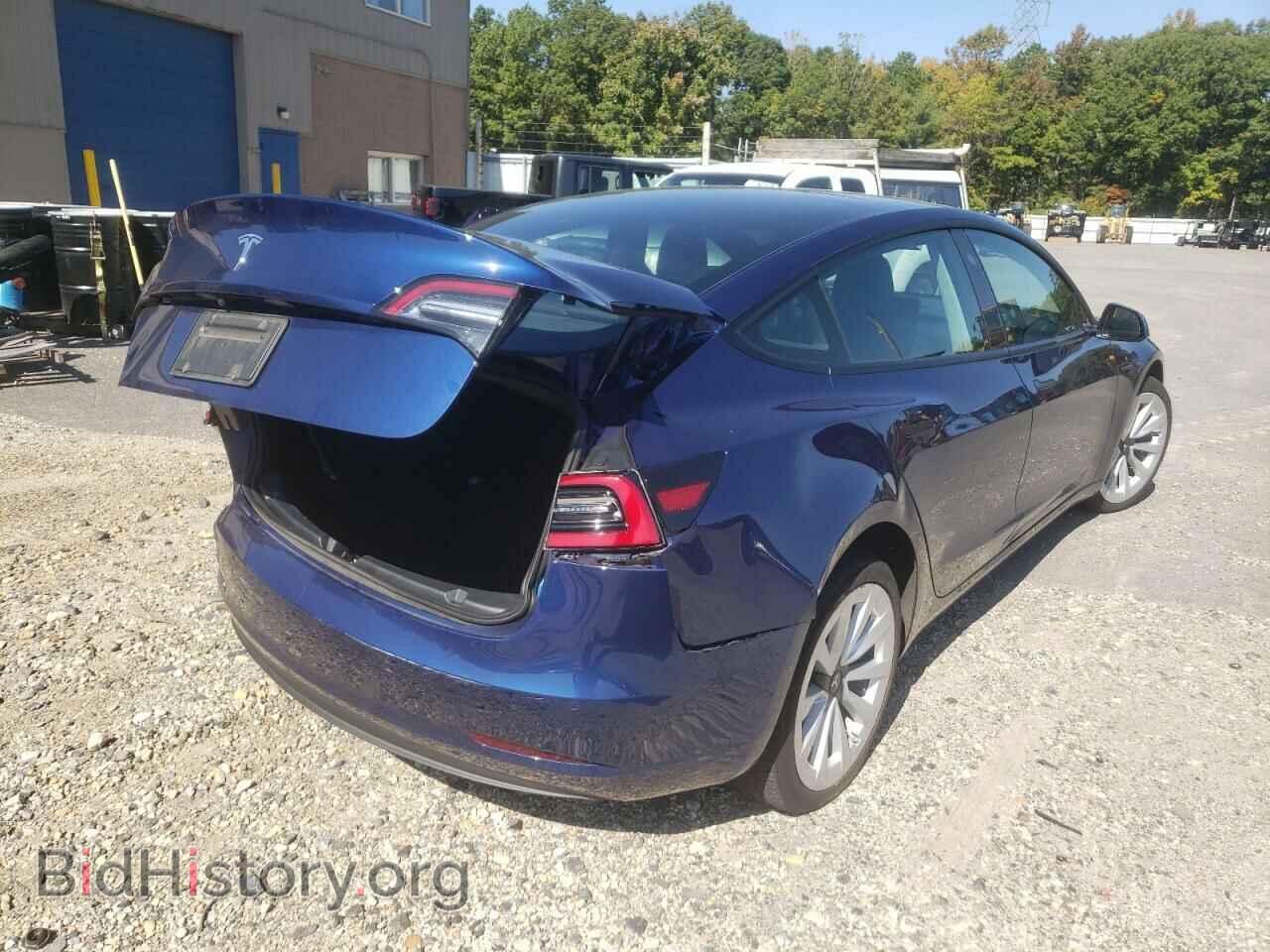 2022 TESLA MODEL 3 - VIN: 5YJ3E1EA3NF189032 - Фото 4