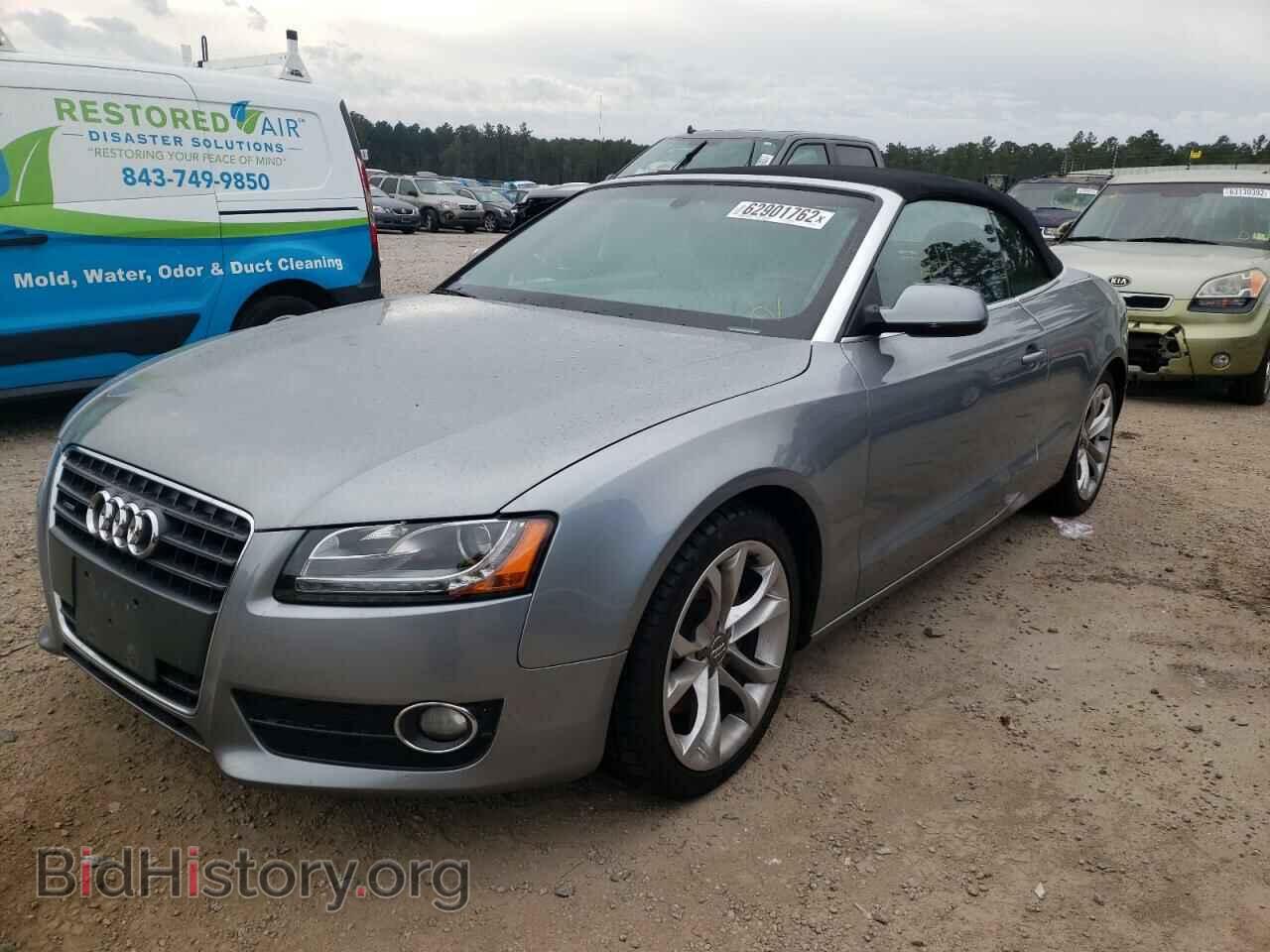 2010 AUDI A5 - VIN: WAULFAFH3AN022235 - Фото 2