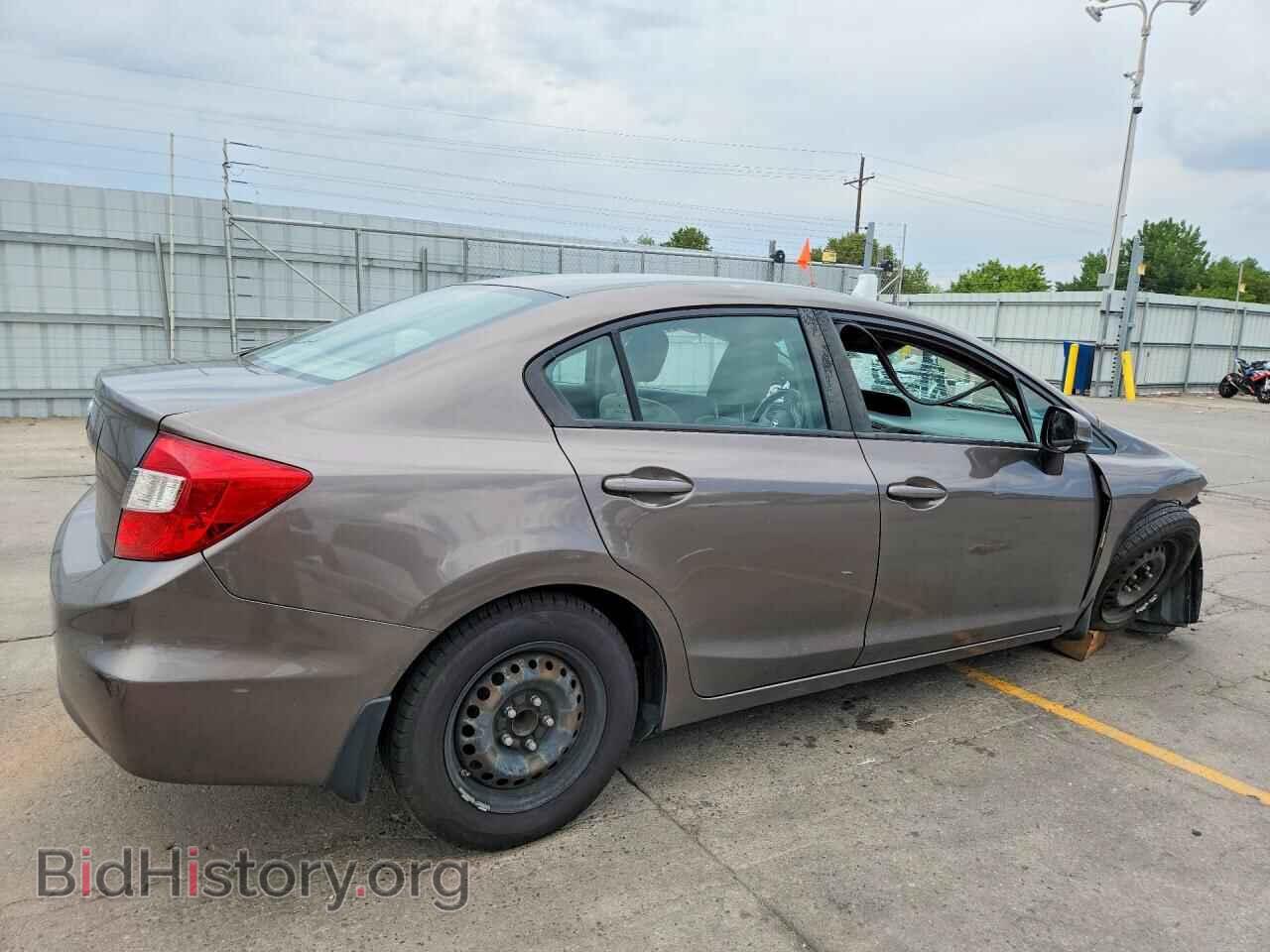 2012 HONDA CIVIC - VIN: 2HGFB2F51CH600451 - Фото 3