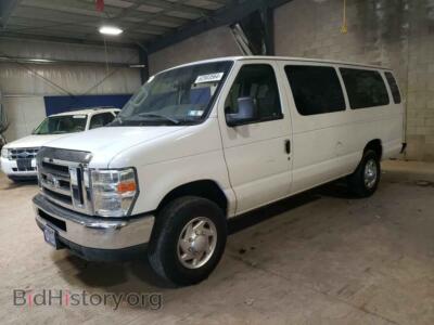 2013 Ford ALL MODELS E350 Super Duty Wagon, белый — VIN 1FBSS3BL9DDA33707, Copart