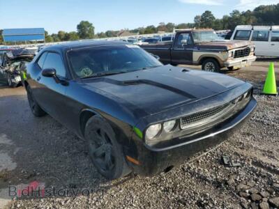 2012 Dodge CHALLENGER, black — VIN 2C3CDYAG7CH294030, Copart